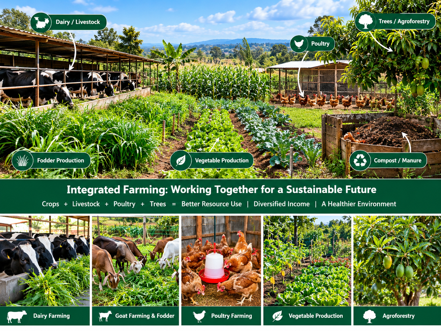 integrated farming in Kenya